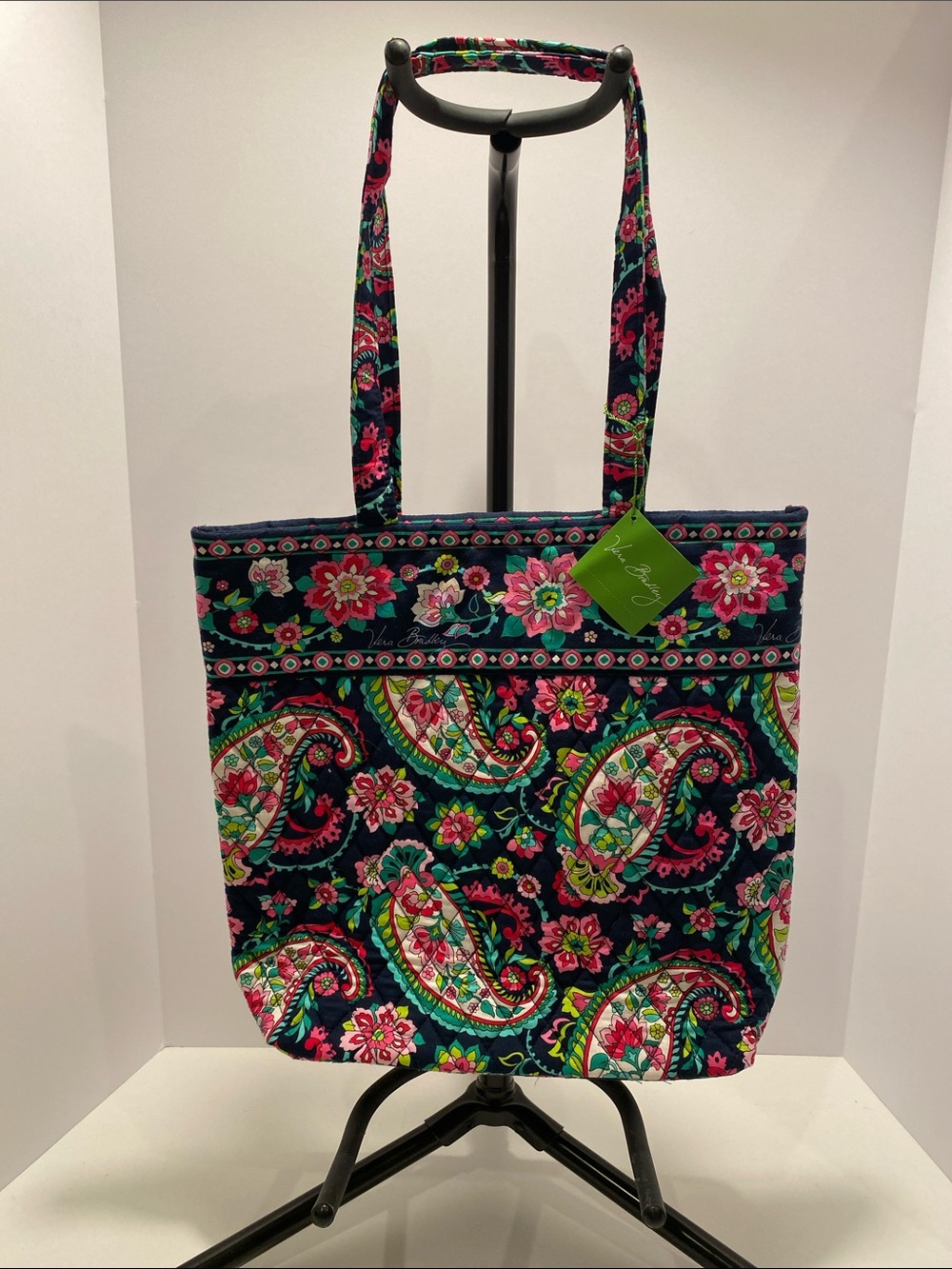 Vera Bradley Snap Tote NWT Petal Paisley